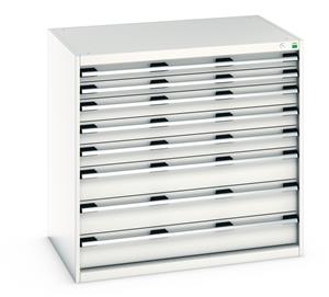 Bott Drawer Cabinets 1050 x 650 installed in your Engineering Department Drawer Cabinet 1000 mm high 8 drawers